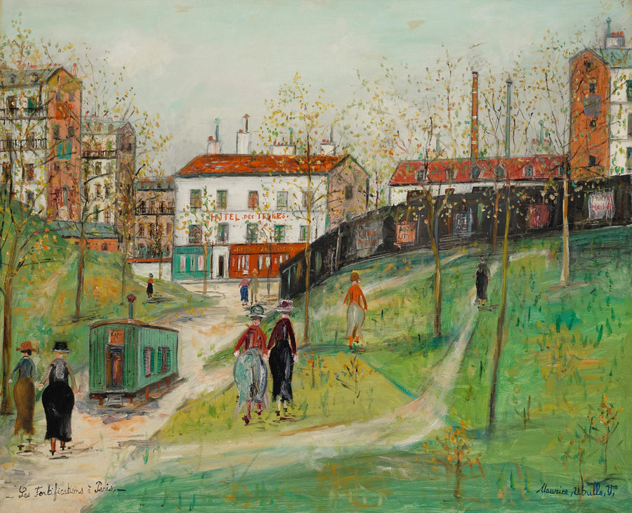Les Fortifications, Paris (1933) - Maurice Utrillo