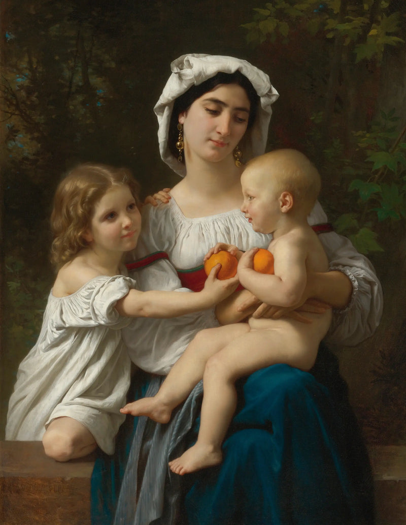 Appelsiinit - Bouguereau