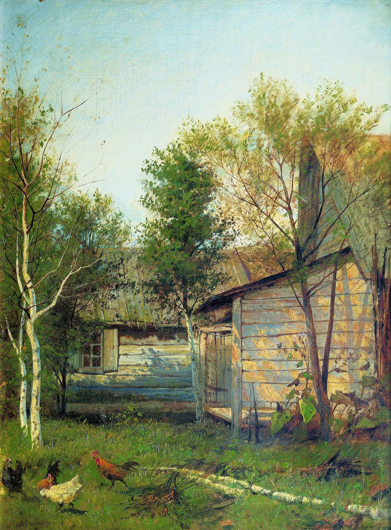 Aurinkoinen päivä - Isaac Levitan