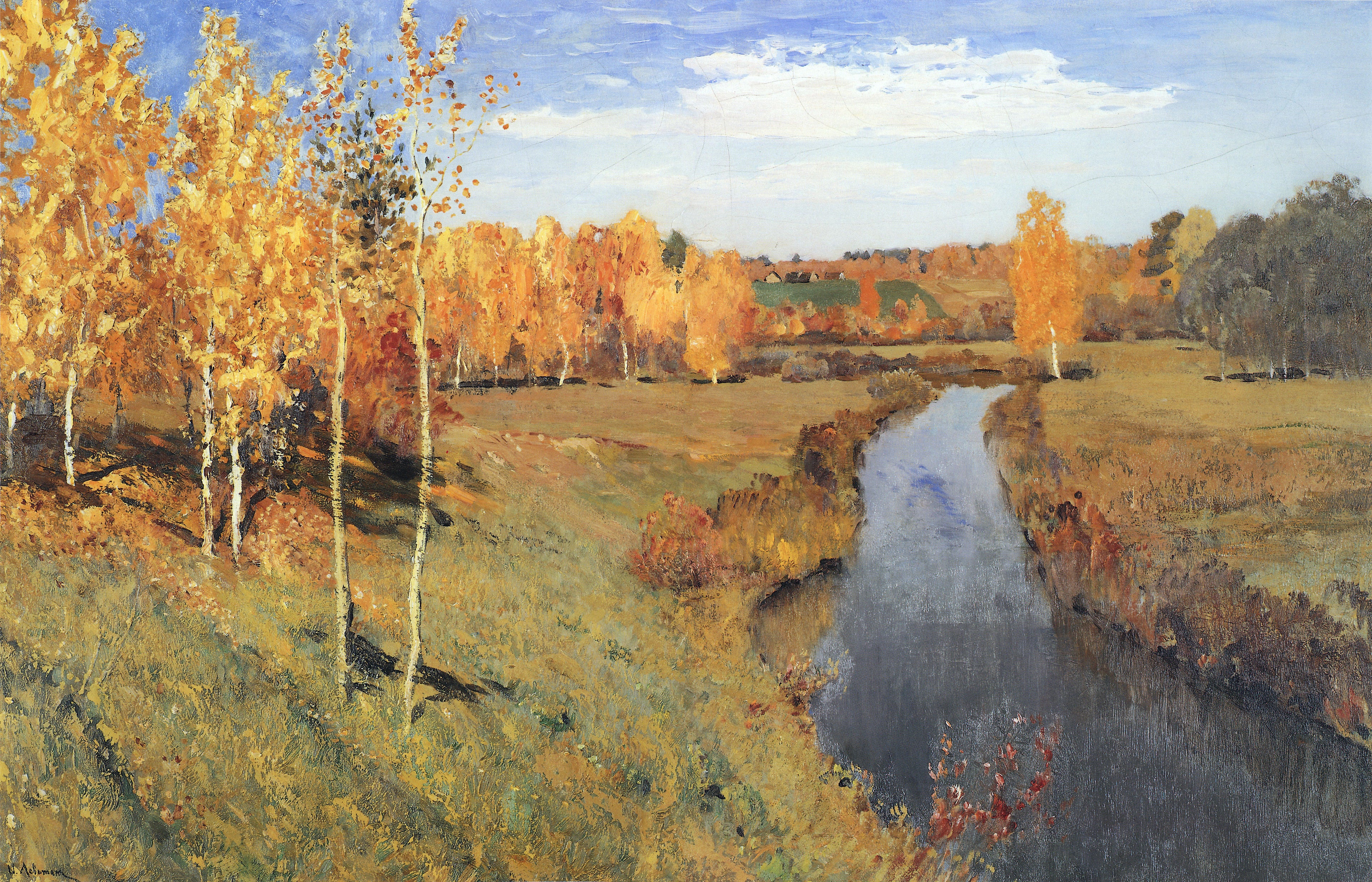 Kultainen syksy - Isaac Levitan