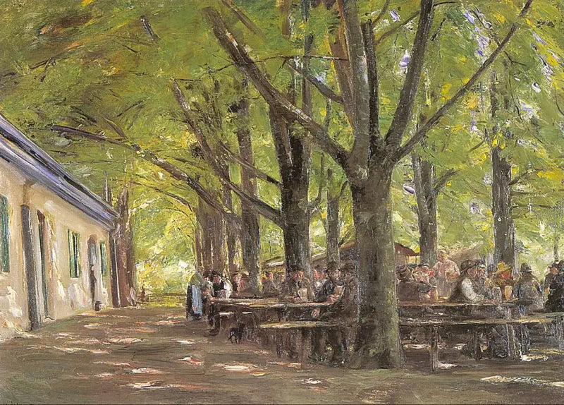 maalaistalon olutpanimo Brannenbourgissa - Max Liebermann