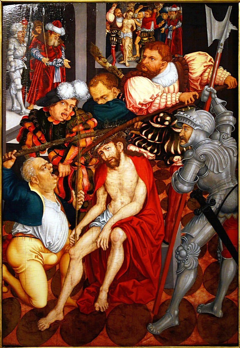 Kristuksen pilkka - Lucas Cranach vanhempi