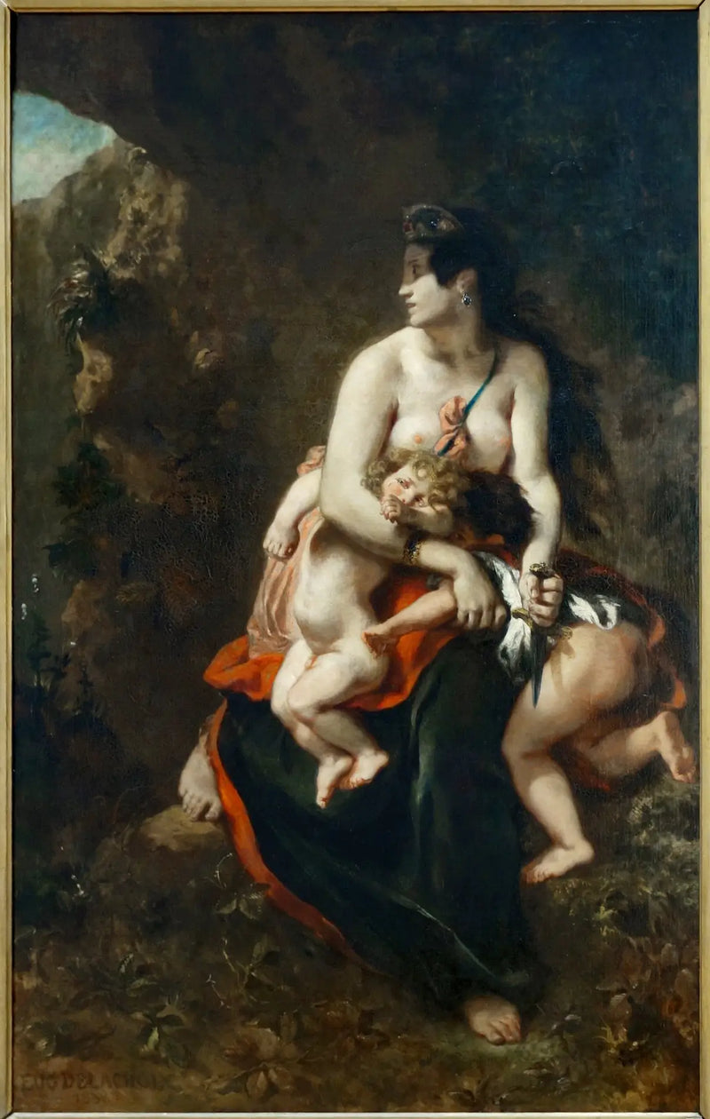 Raivoisa Medea - Eugène Delacroix