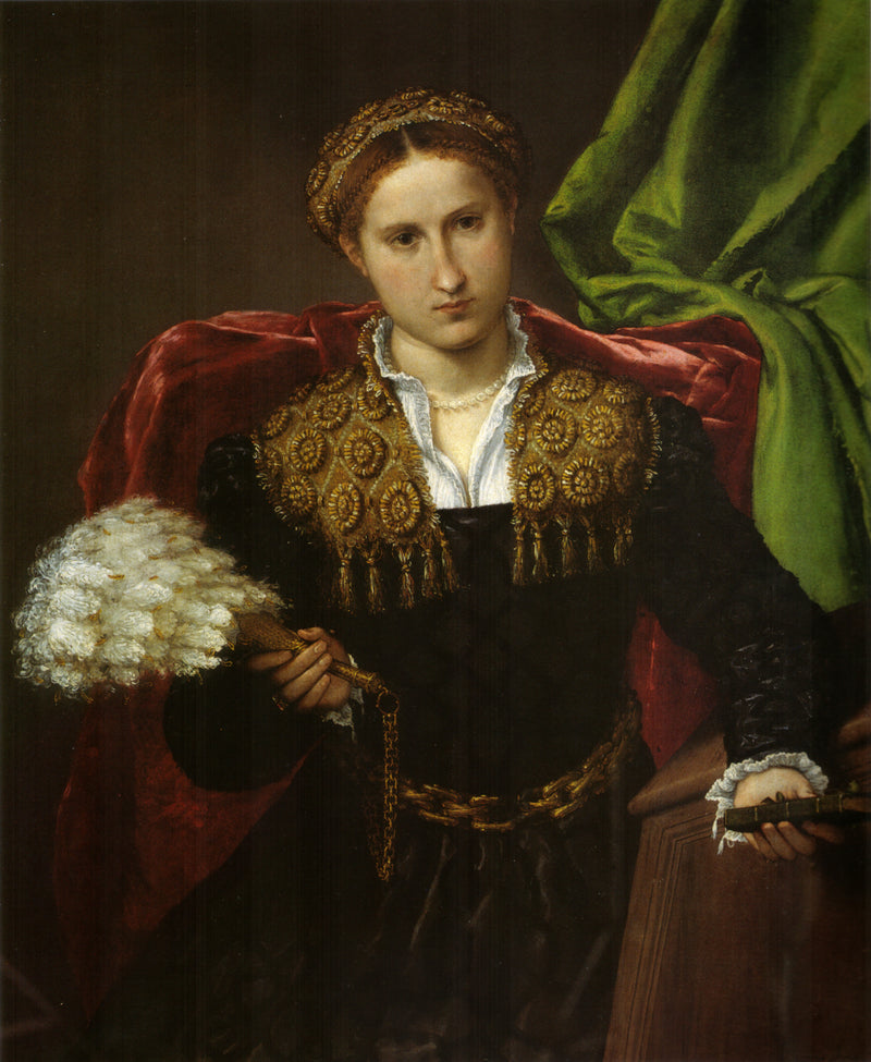 Laura da Pola - Lorenzo Lotto - Muotokuva