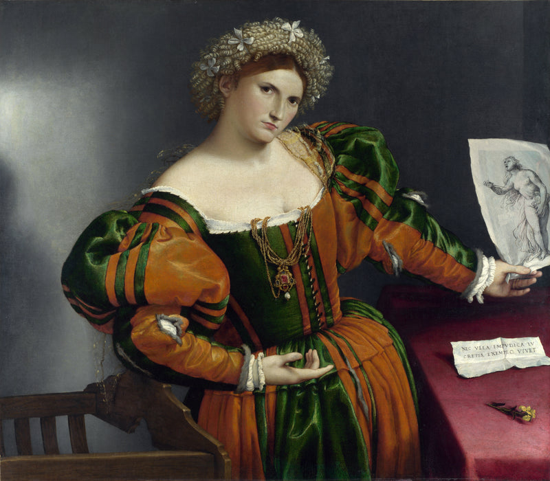 Naisen muotokuva - Lorenzo Lotto