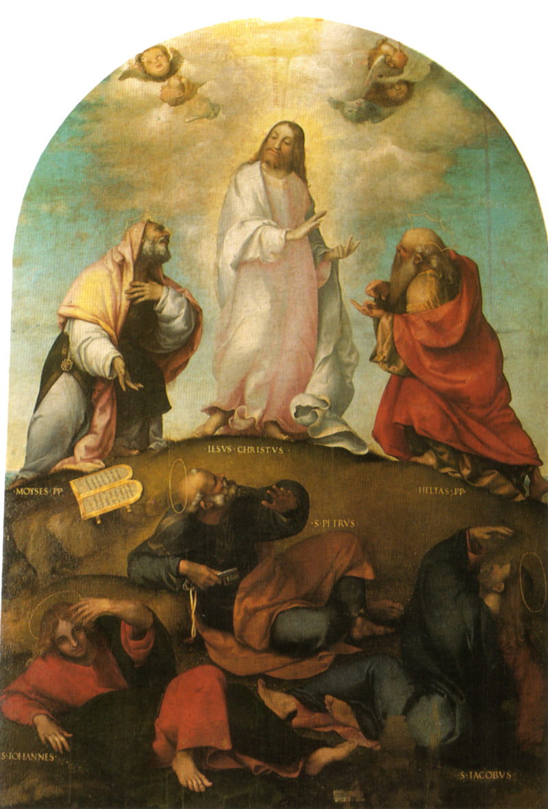 Kristuksen muutoksen - Lorenzo Lotto