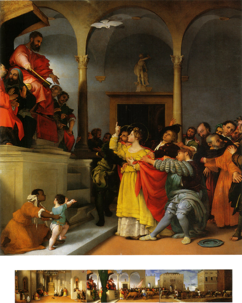 Sainte-Lucie-altaripöytä - Lorenzo Lotto