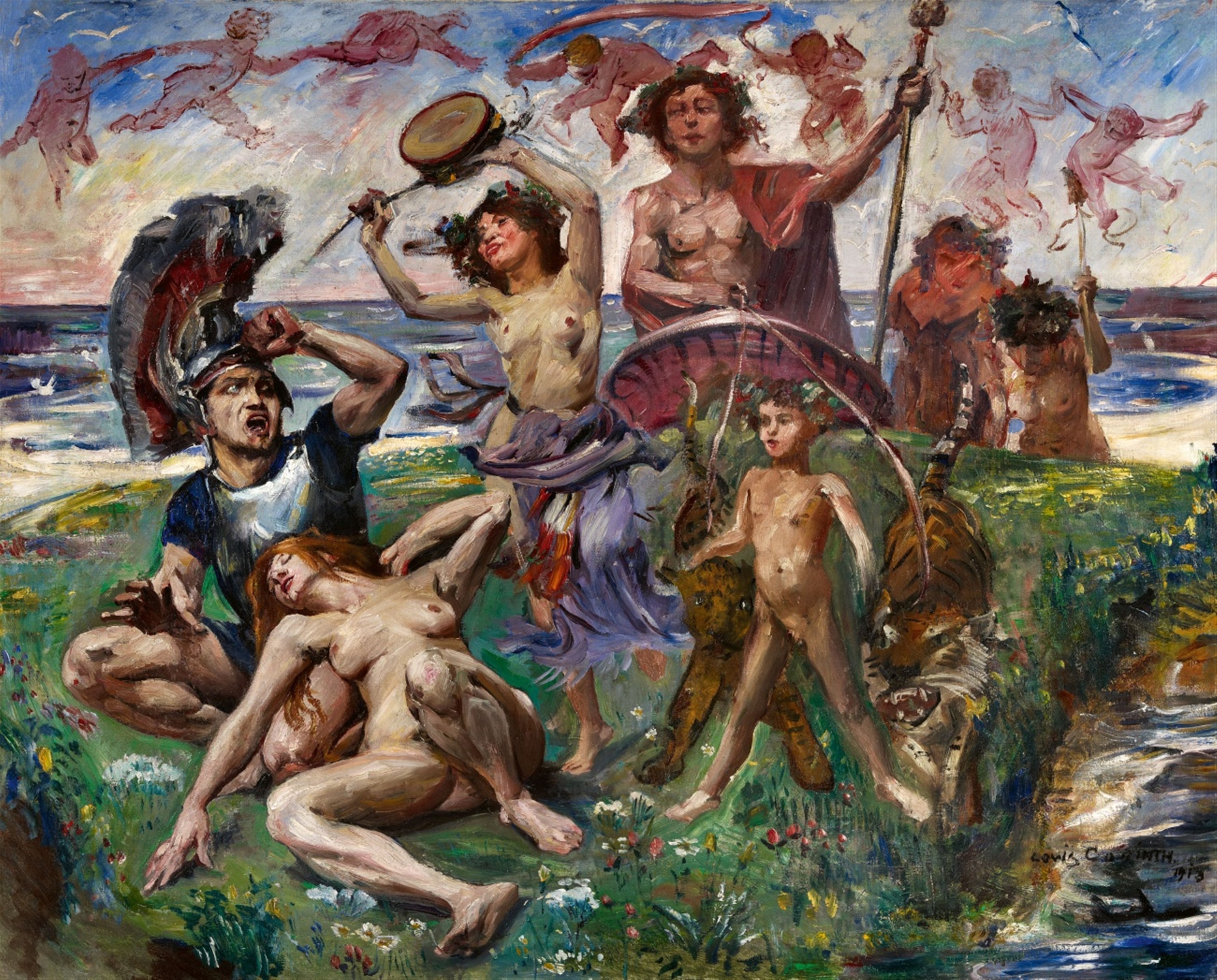 Ariadne Naxoksella - Lovis Corinth