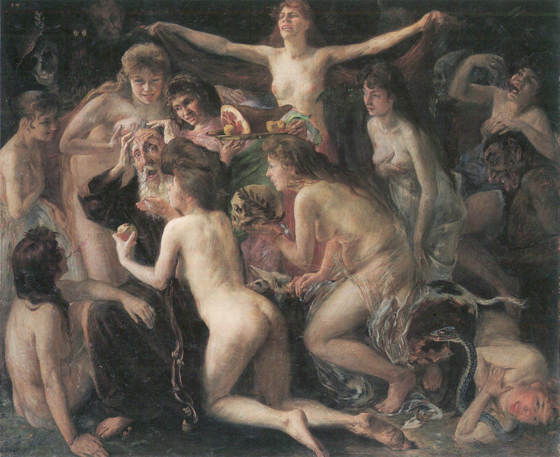 Pyhän Antoniuksen kiusaus - Lovis Corinth