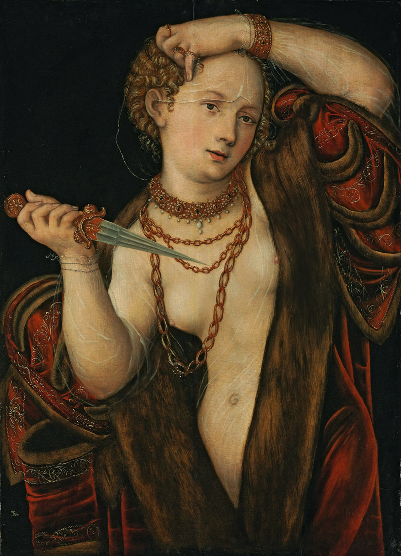 Lucrèce - Lucas Cranach van Elder