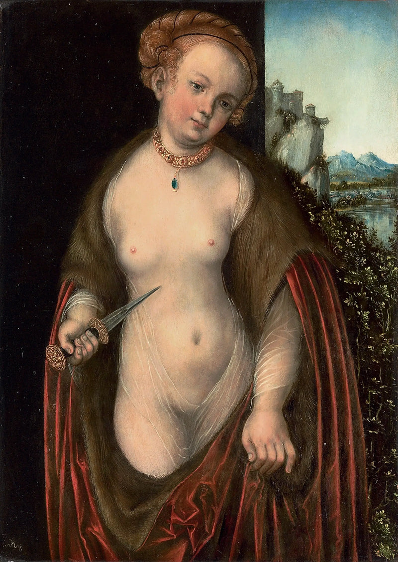 Lucrèce - Lucas Cranach van Elder