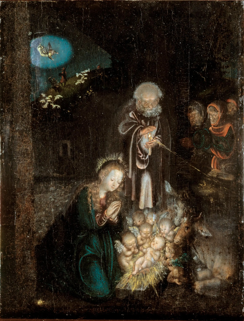 Syntymä - Lucas Cranach vanhempi