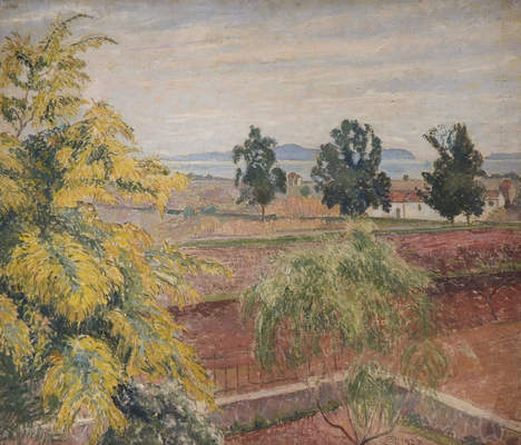Mimosa Lavendou - Lucien Pissarro