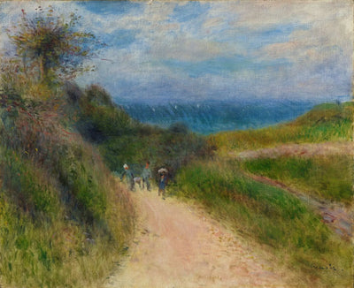 Reproduction du tableau « Route de Berneval - Pierre-Auguste Renoir » par Alpha Reproduction en peinture à l’huile