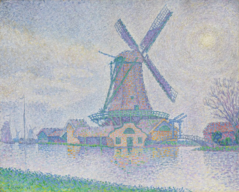 Edamin mylly - Paul Signac