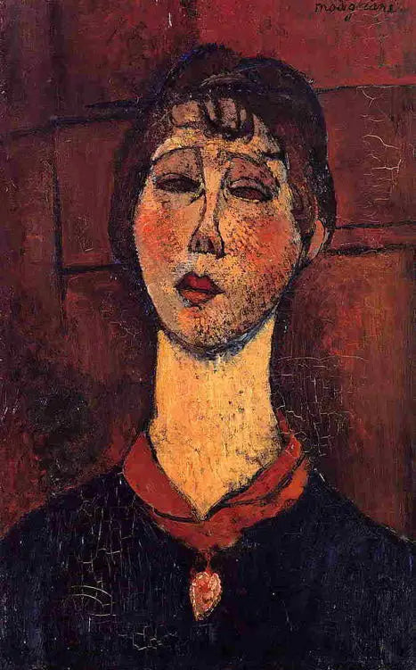 Madame Dorivalin muotokuva - Amedeo Modigliani