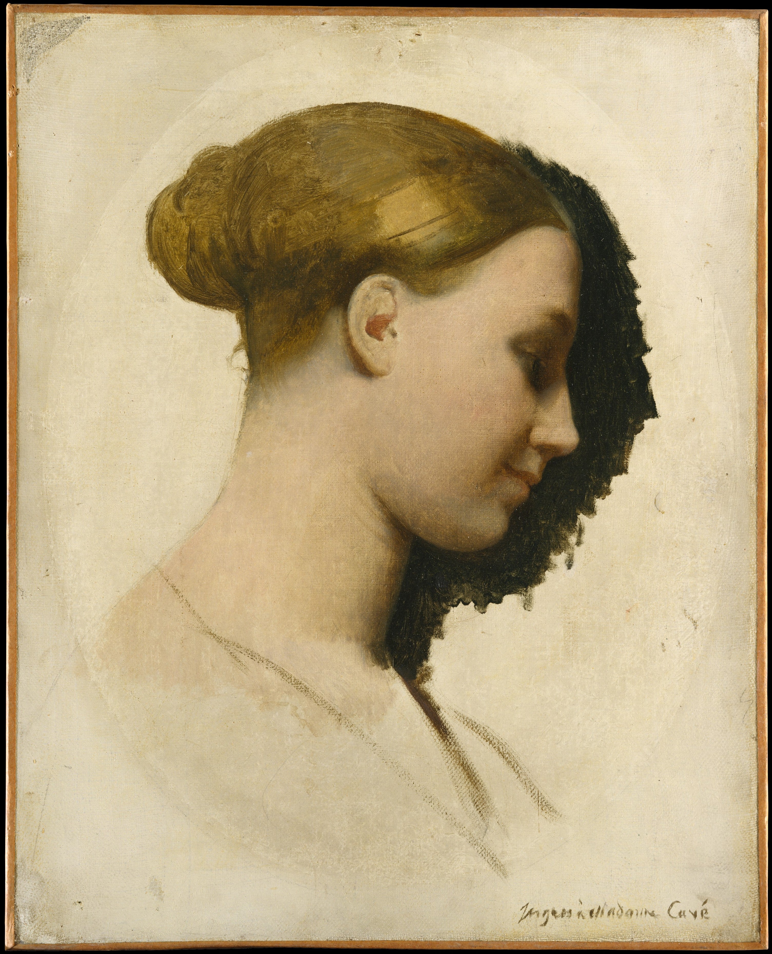 Rouva Edmond Cavé (Marie-Élisabeth Blavot, syntynyt 1810) - Jean-Auguste-Dominique Ingres
