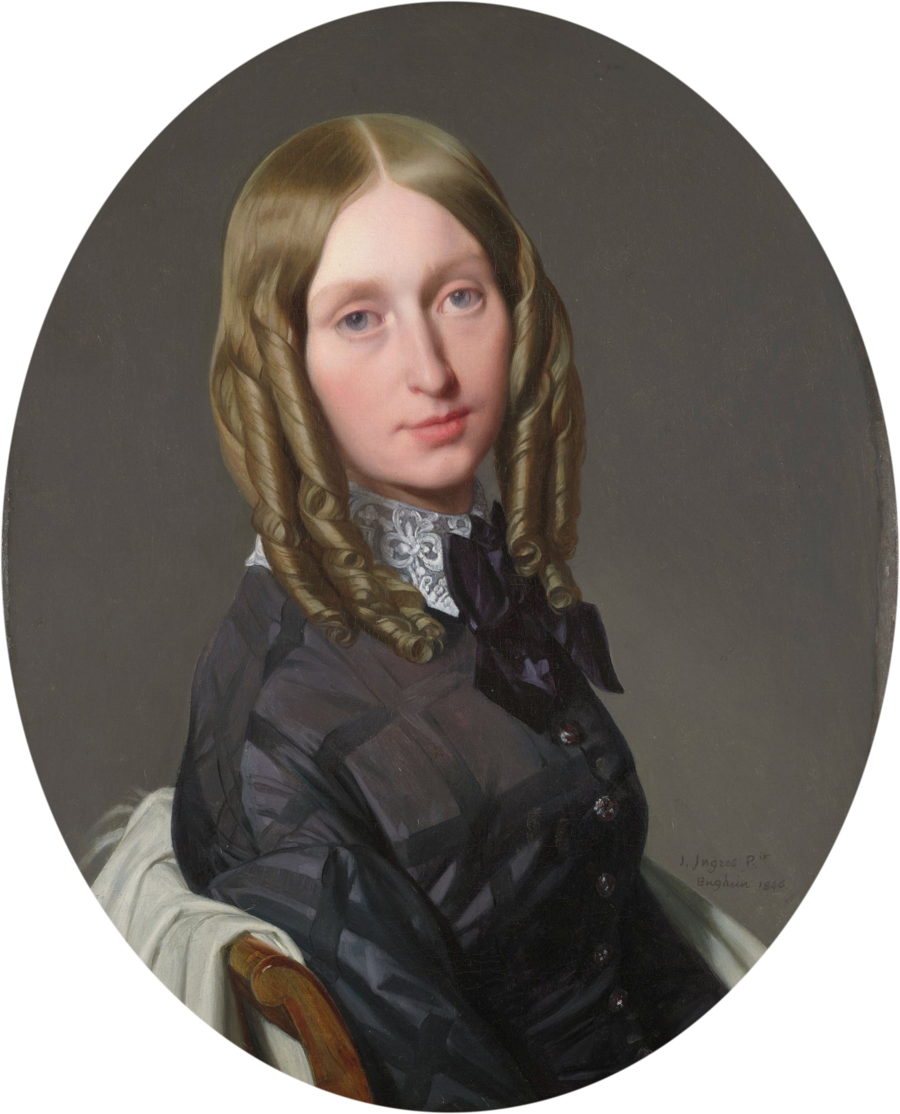 Madame Frédéric de Reisetin muotokuva - Jean-Auguste-Dominique Ingres