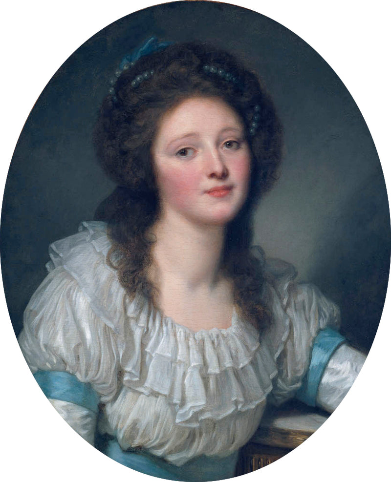 Madame Mercier'n muotokuva - Jean-Baptiste Greuze
