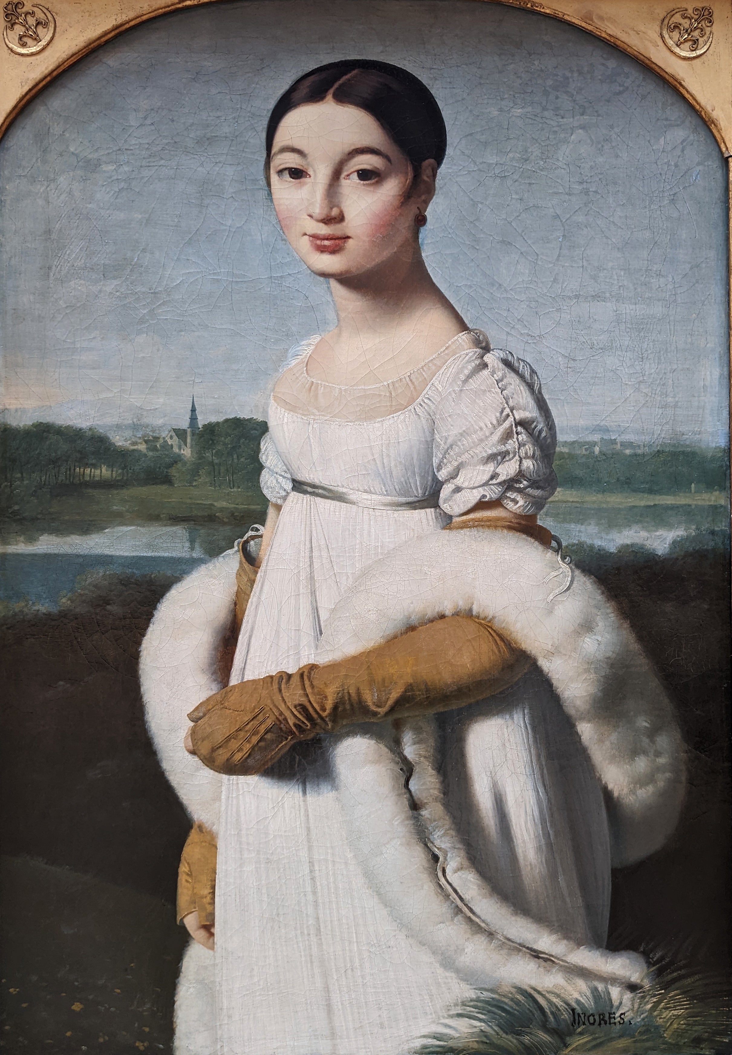 Neiti Caroline Rivière - Jean-Auguste-Dominique Ingres