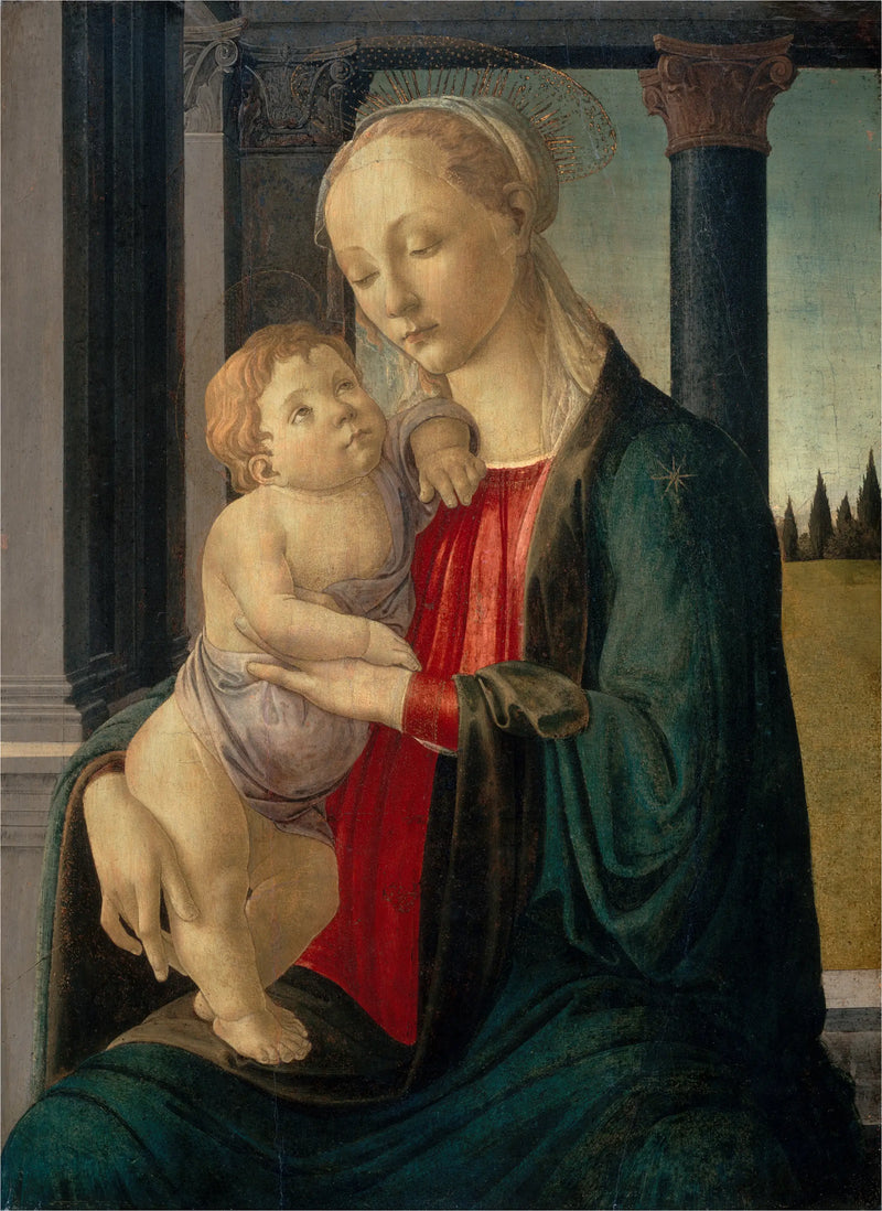 Neitsyt ja lapsi - Sandro Botticelli