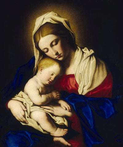 Vierge à l'enfant - Giovanni Battista Salvi