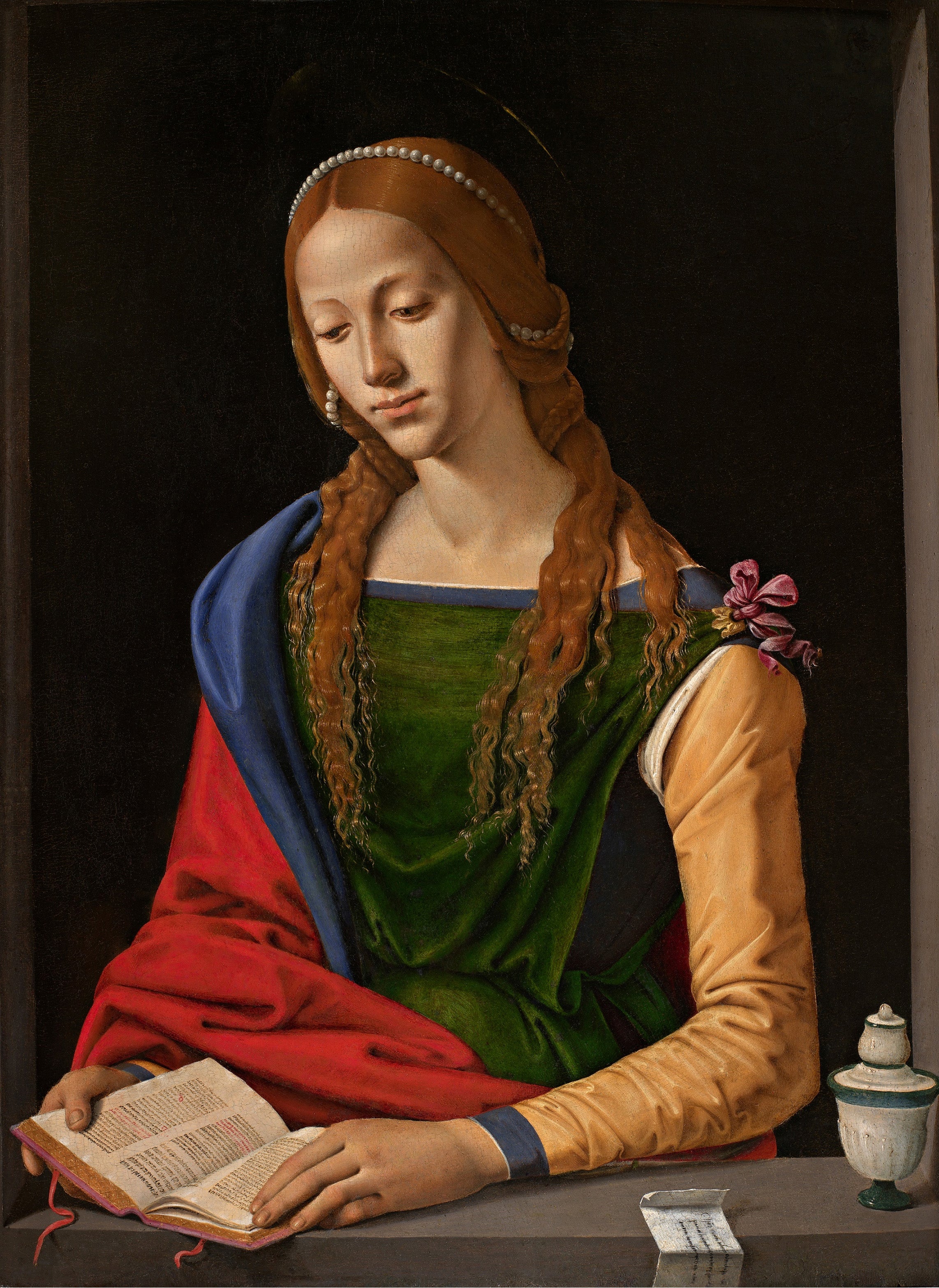 Sainte Marie Madeleine lisant - Piero di Cosimo