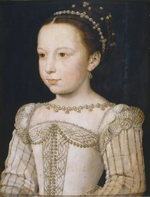 Marguerite de France (1553-1615), tuleva Navarren kuningatar - François Clouet