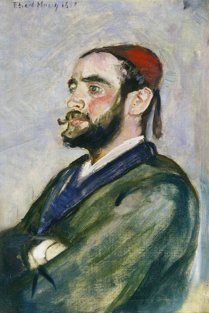 Reproduction du tableau « Marius Selmer - Edvard Munch » par Alpha Reproduction en peinture à l’huile