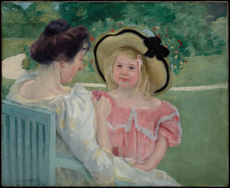 Puutarhassa - Mary Cassatt