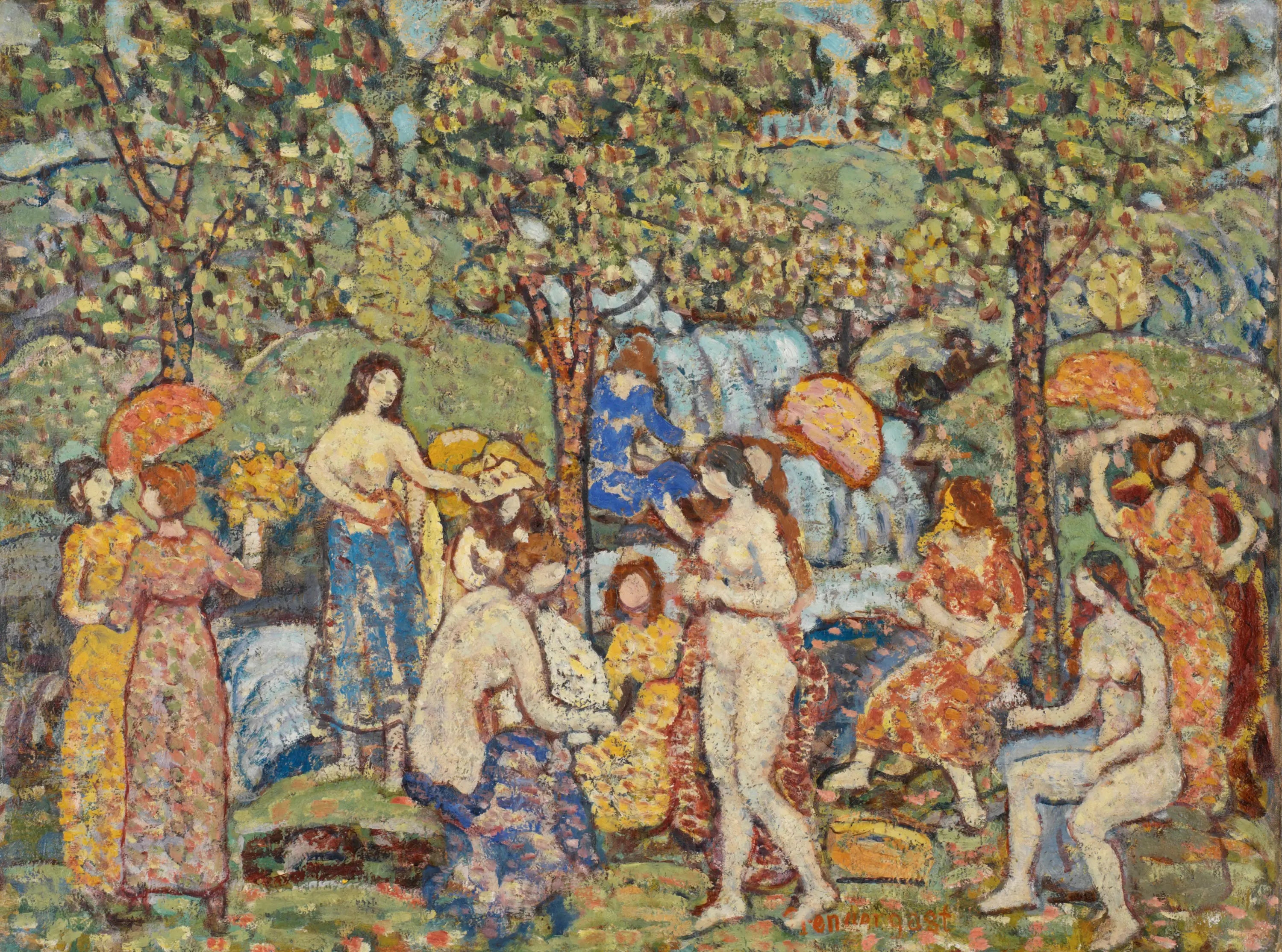Idylle - Maurice Prendergast - Alpha Reproduction