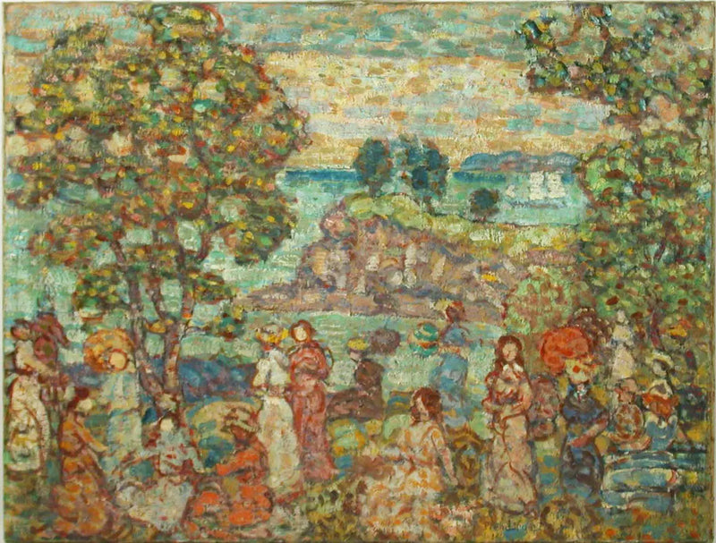 Rantamaisema - Maurice Prendergast