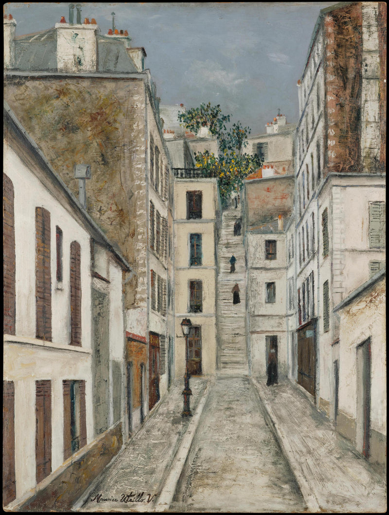 L'Impasse Cottin - Maurice Utrillo