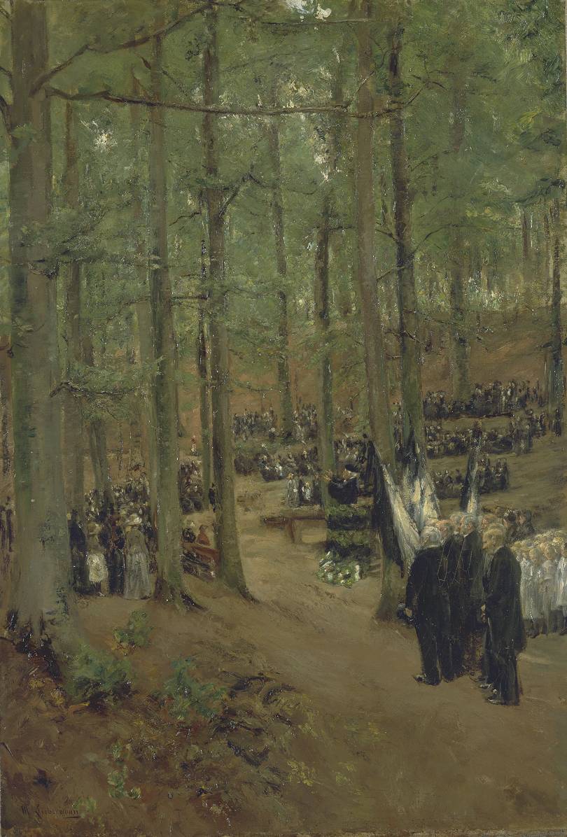 Kaiser Friedrichin muistotilaisuus Kösenissä - Max Liebermann