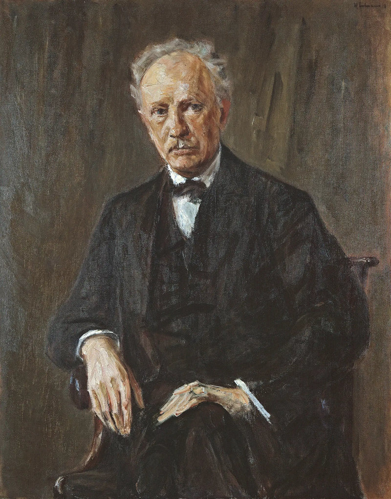 Richard Straussin muotokuva - Max Liebermann