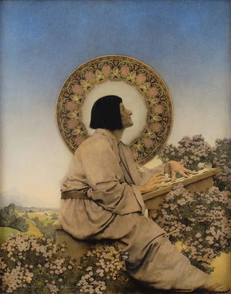 Pyhä Valentin - Maxfield Parrish