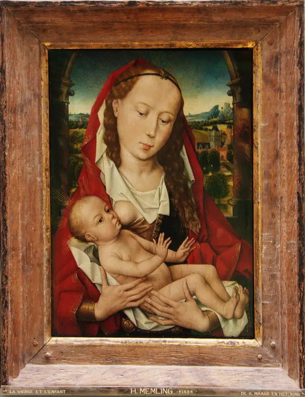 Neitsyt ja lapsi - Hans Memling