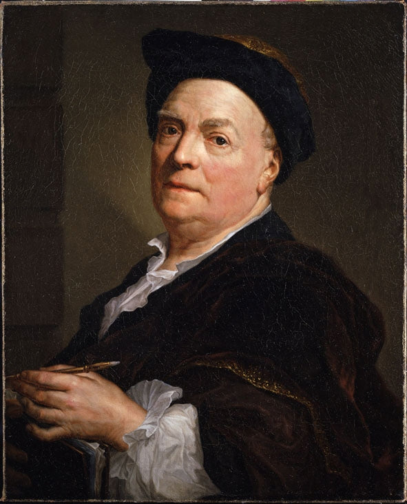 Louis du Silvestre'n muotokuva - Anton Raphael Mengs