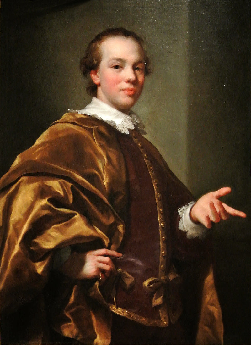 John Vicomte Garliesin muotokuva, tuleva 7. Gallowayn kreivi, Garliesin isäntänä - Anton Raphael Mengs
