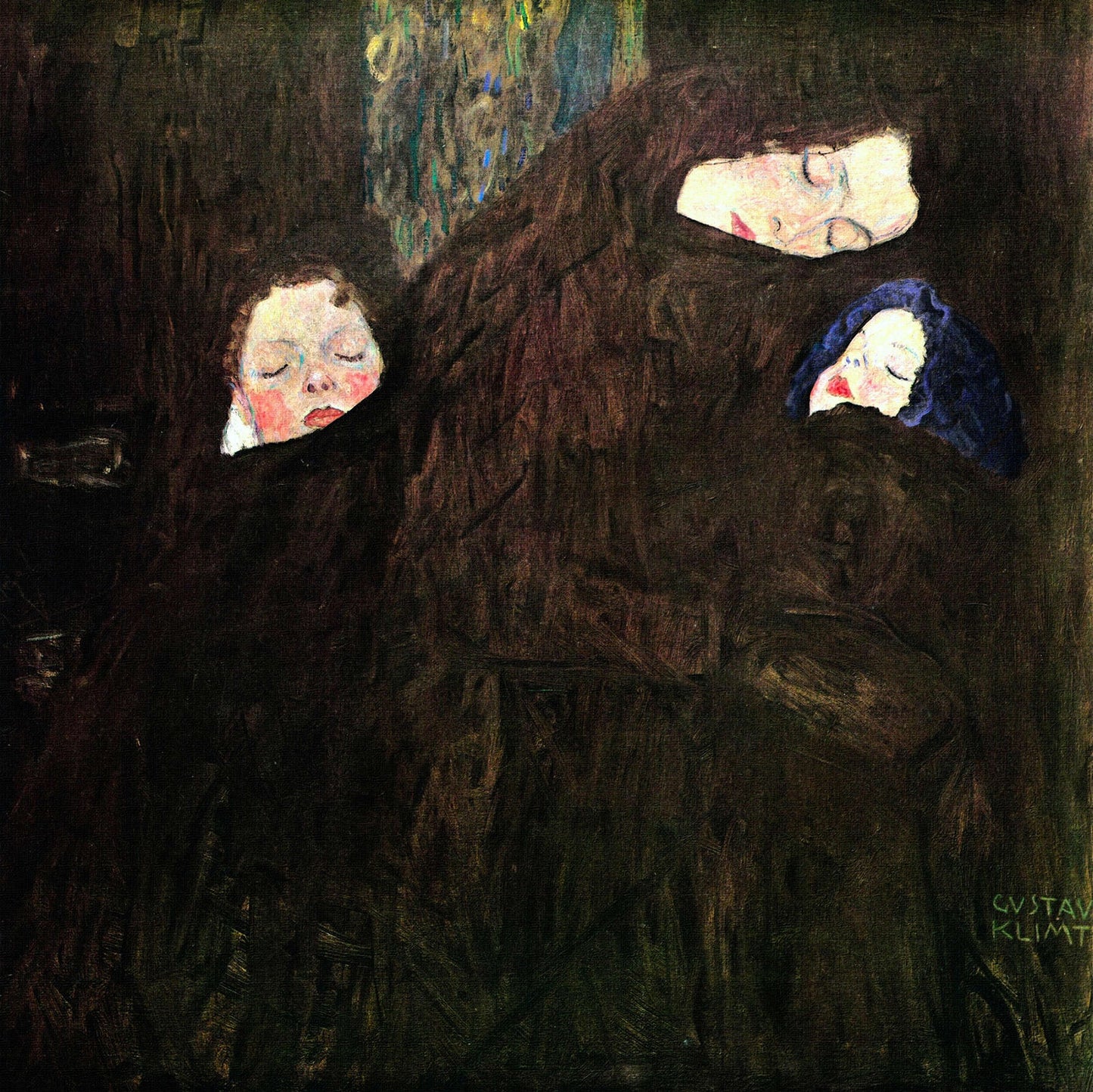 🌸👩‍👧‍👦 Äiti lasten kanssa – Gustav Klimt (noin 1905)