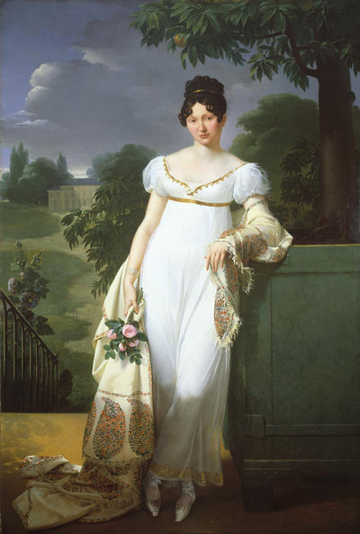 Portrait of Félicité-Louise-Julie-Constance de Durfort, Maréchale de Beurnonville (1782-1808) - Merry-Joseph Blondel