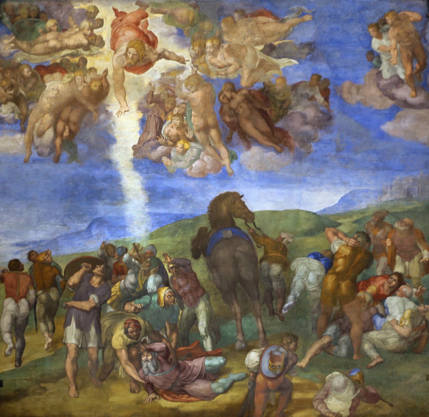 Pyhän Paavalin kääntyminen – Michelangelo (noin 1542–1545)