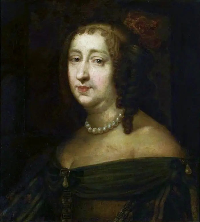 Annen Autricheen muotokuva (1601-1666). - Pierre Mignard