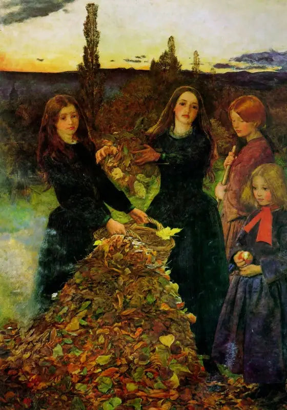 Syksyn lehdet - John Everett Millais