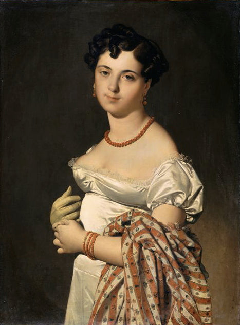Madame Panckoucken muotokuva - Jean-Auguste-Dominique Ingres