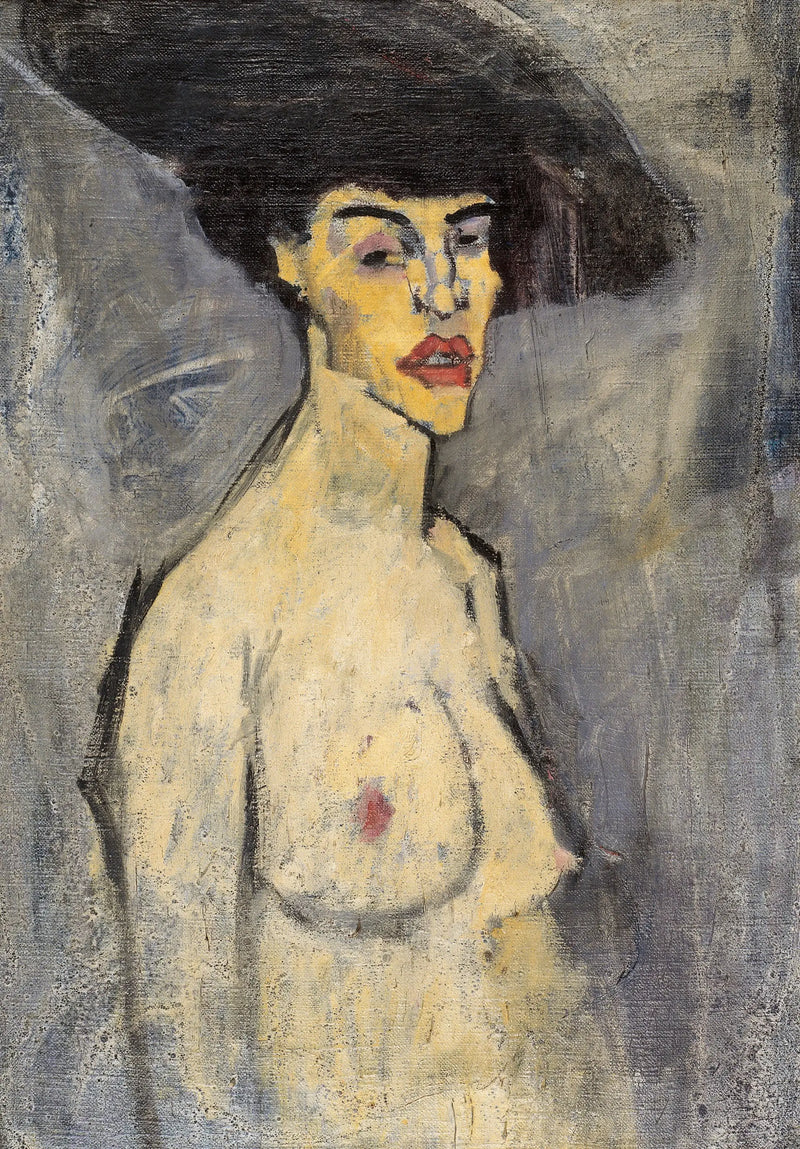 Hattu päässä - Amedeo Modigliani
