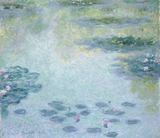 Reproduction du tableau « Les lilyes - Claude Monet » par Alpha Reproduction en peinture à l’huile