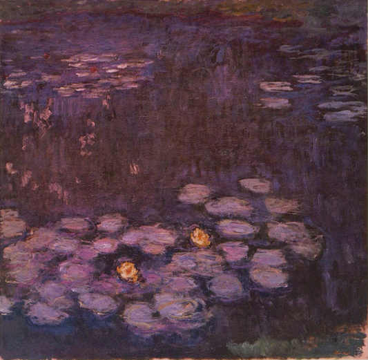 Reproduction du tableau « Nymphéas - Claude Monet » par Alpha Reproduction en peinture à l’huile