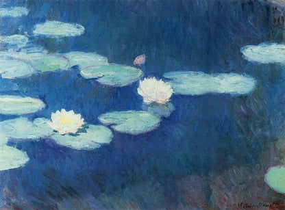 Siniset lumpeet – Claude Monet (noin 1906)