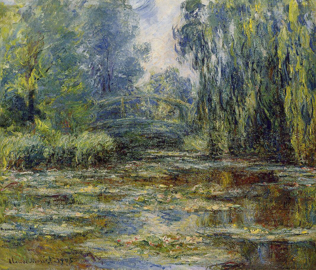 Nymphéas avec le Pont Japonais (1899) – Claude Monet